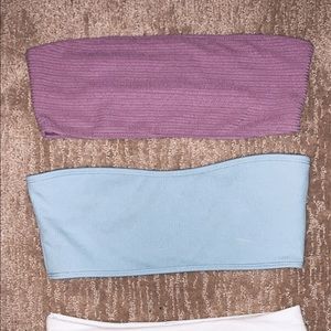 Bikini bottom and two tops